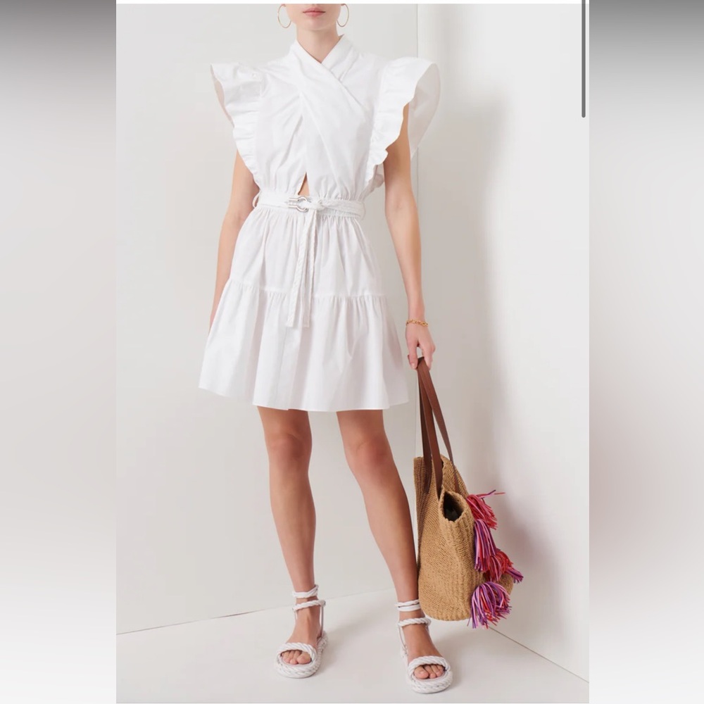 Derek Lamb white dress